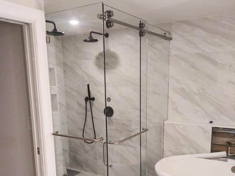 Clearwater Custom Glass Fabrication Installation