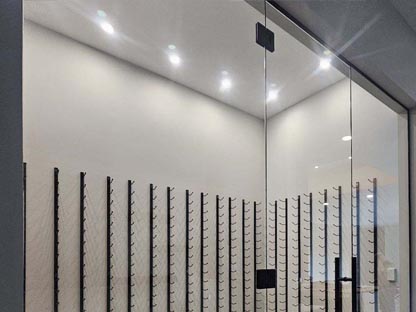 Custom Tempered Glass Shower Enclosure Fabrications